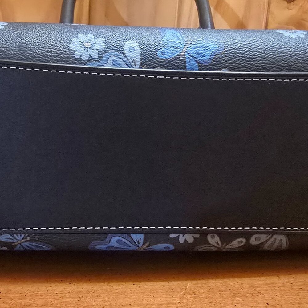 COACH Mini Darcie Carryall Bag - Butterfly Print - Picture 6 of 10